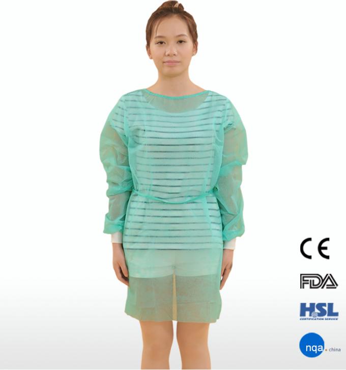 Giá xuất xưởng sử dụng áo choàng cách ly không dệt với còng dệt kim