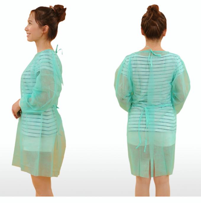Giá xuất xưởng sử dụng áo choàng cách ly không dệt với còng dệt kim