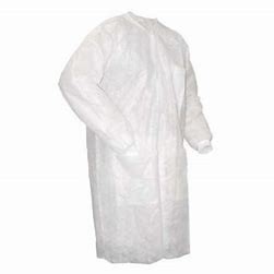 Kết quả hình ảnh cho áo khoác phòng thí nghiệm dùng một lần