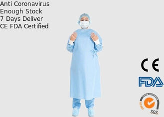 Áo choàng phẫu thuật dùng một lần Kích cỡ tùy chỉnh Màu sắc khác nhau cho Y tế / Bệnh viện
