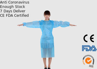 Màu xanh lá cây Phẫu thuật dùng một lần với vật liệu PE tráng