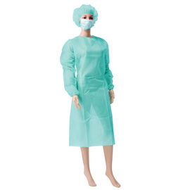 Lightweight Medical Isolation Gowns PP Nonwoven Material Free Sample