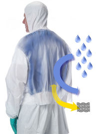 Type 6 Type 5 Disposable Coveralls Non Hazardous Liquids And Dry Dust
