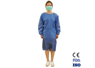 Áo choàng y tế dùng một lần bảo vệ cao với kích thước S-5XL và dây đeo cổ tay đàn hồi