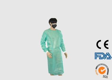 Áo choàng cách ly y tế dùng một lần Kháng chất lỏng cho nha khoa / phòng thí nghiệm