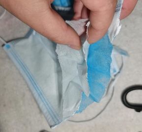 High Breathability Disposable Face Mask Weight 20 X 22 X 25g For Hygiene Environments