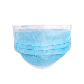 Breathable Disposable Blue Earloop Face Mask 3-Layer Filtration Reduce Infections