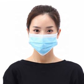 Breathable Disposable Face Mask Multi Layered Stereo Design For Construction