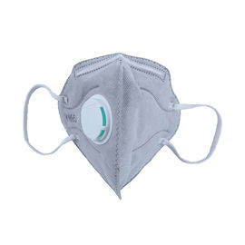 Health Protective Folding Mask Colored FFP2 Dust Mask With Valve Anti Pollution