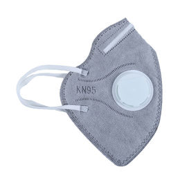 Health Protective Folding Mask Colored FFP2 Dust Mask With Valve Anti Pollution