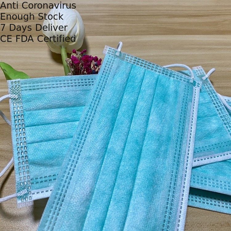 High Breathability Disposable Face Mask Weight 20 X 22 X 25g For Hygiene Environments